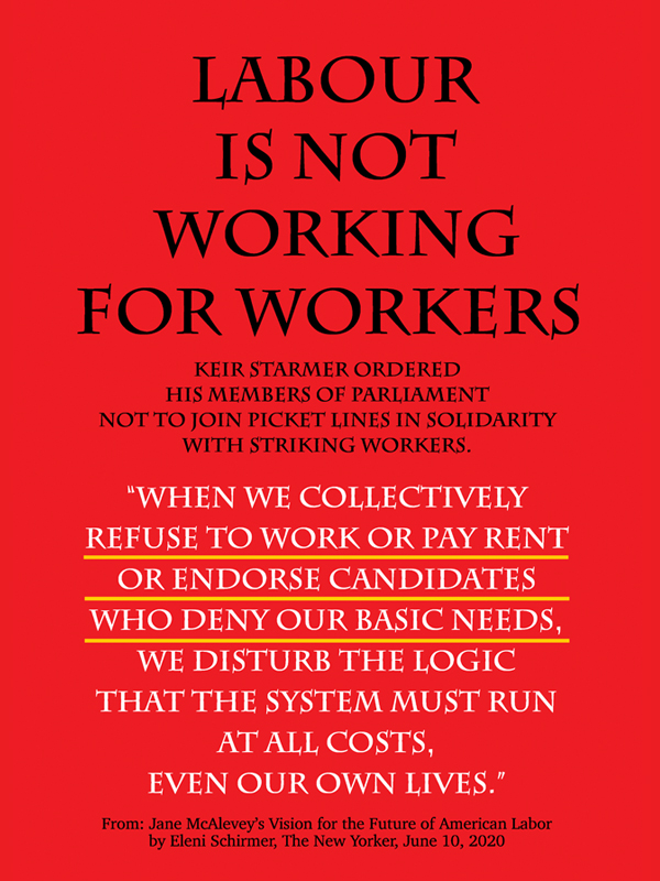 Labour is not working for workers