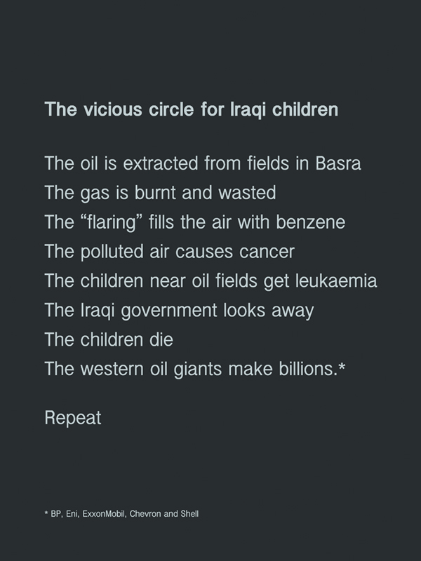 The vicious circle for Iraqi children