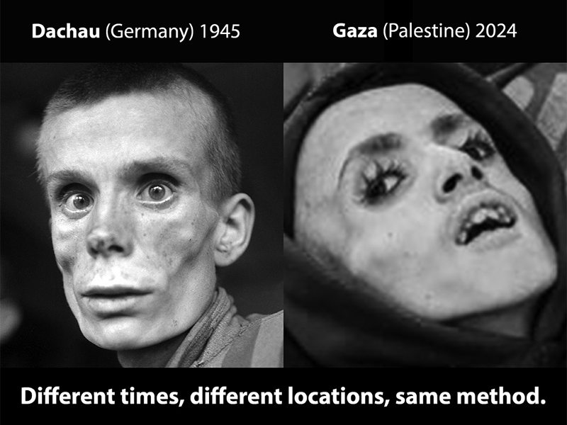 Dachau 1945 – Gaza 2024